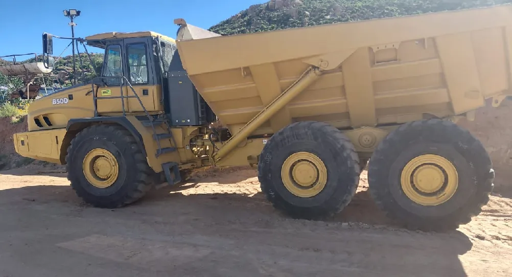 Bell B50 articulated dump truck available for hire