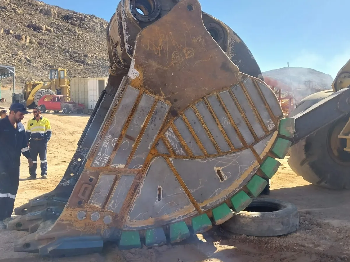 Heavy fabricated steel structural repair by CBU Engineering