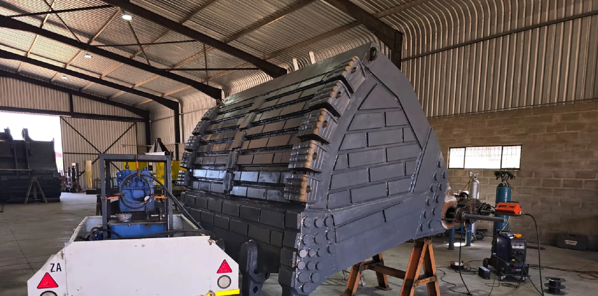 Heavy structural repair work by CBU Engineering